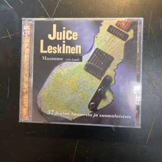 Juice Leskinen - Maamme (vårt land) 2CD (VG+-M-/M-) -pop rock-